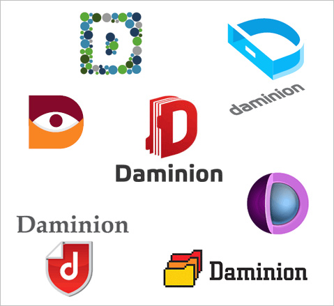 Daminion logotype finalists