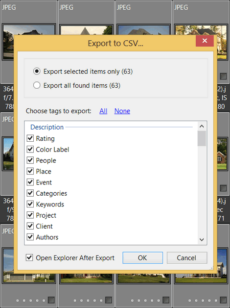 Export to CSV