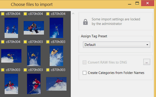 Export Preset Editor