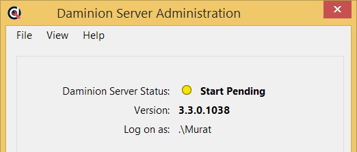 Updating Daminion Server Database