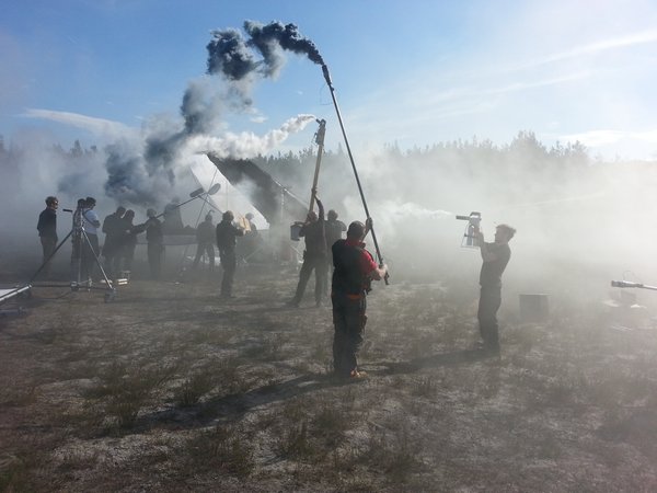 Another behind the scenes of 'Macbeth'