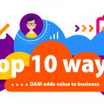 top 10 ways DAM adds value to business