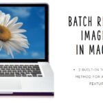 Batch Resize Images in MacOS