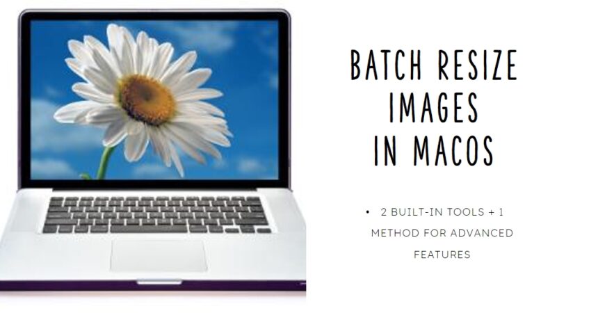 Batch Resize Images in MacOS