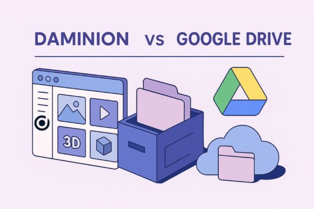 Daminion DAM Software vs. Google Drive Comparison