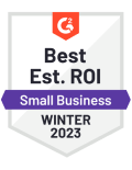 Best est. ROI Small Business 2023