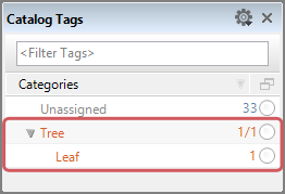 Assigning multiple Tags at once in the Katalog Tags Panel