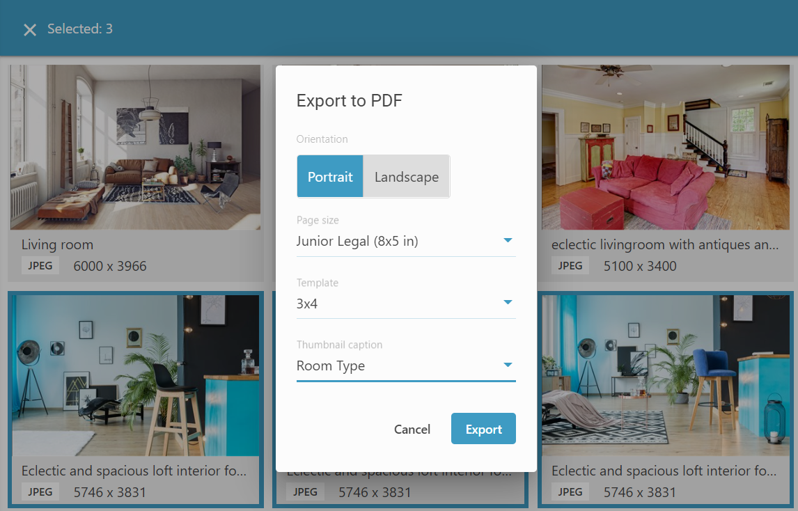more sizes, templates, and tags for thumbnail captions