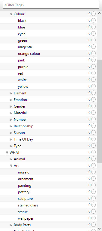 Distributed taxonomy. Many to many tags.