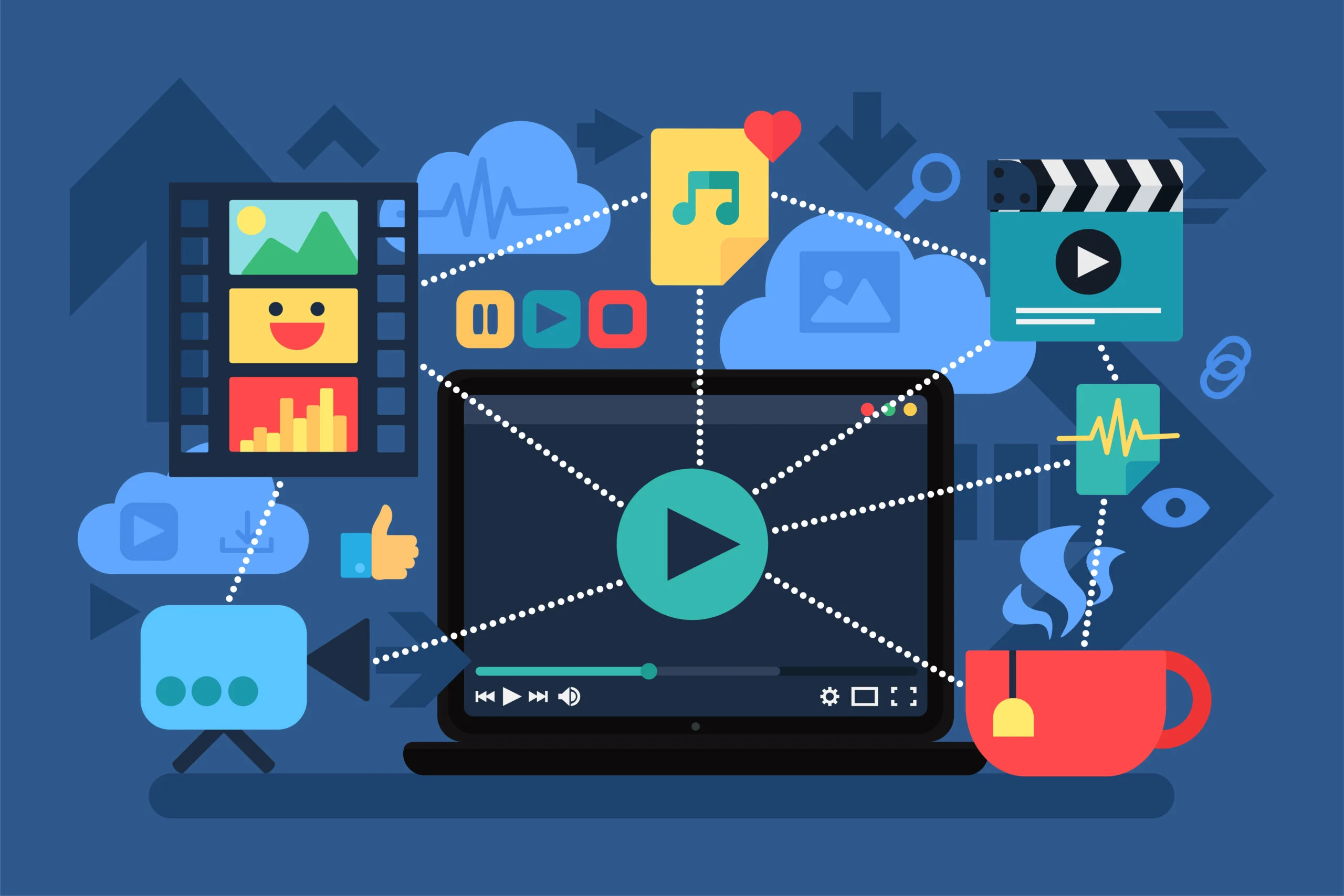 multimedia concept