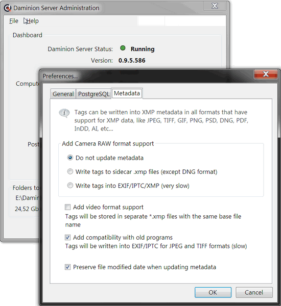Customize Metadata via Admin Panel