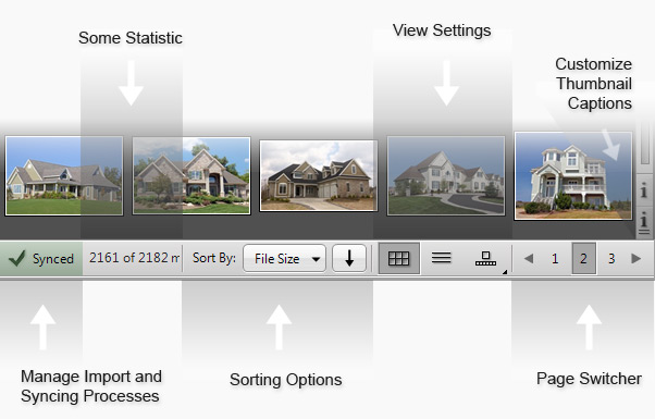 Improved bottom toolbar