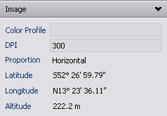 Display GPS Coordinates