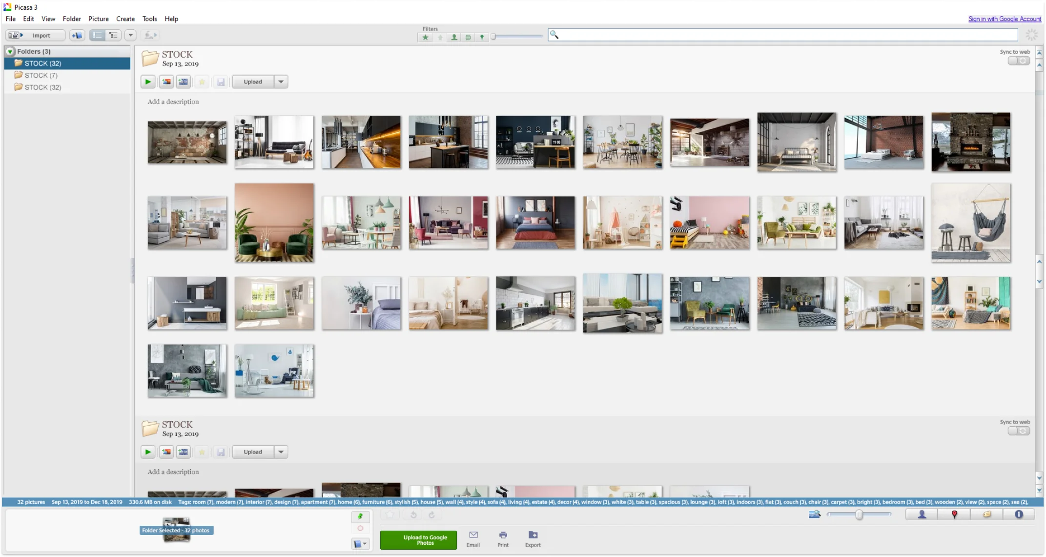 Picasa Photo Management