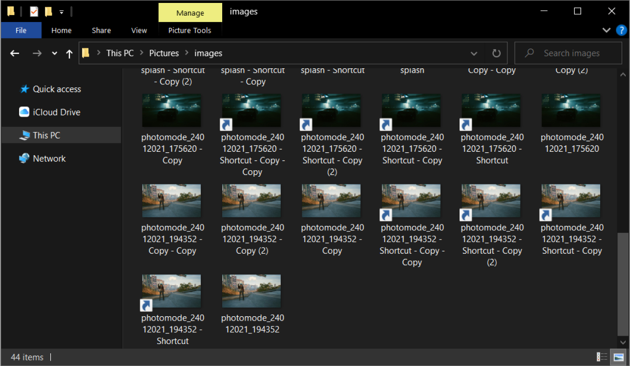 duplicates in file server