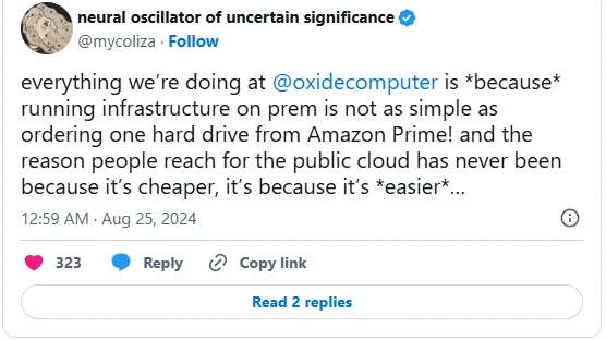 Post about running asset management on in-house infrastructure